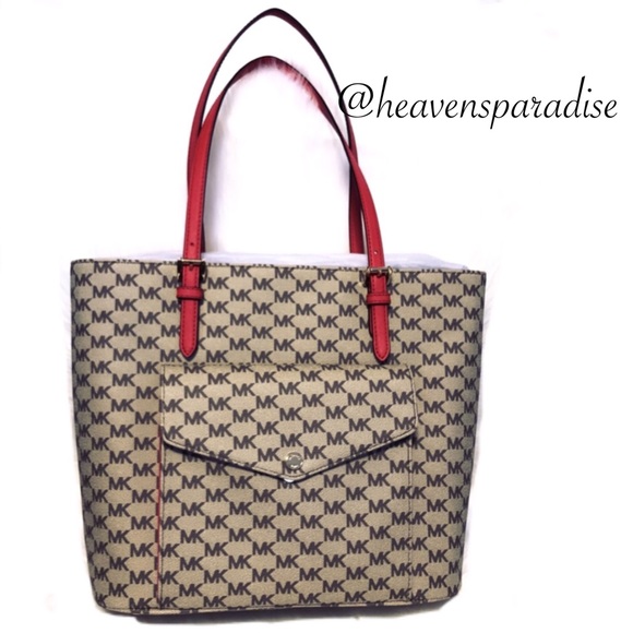 Michael Kors Handbags - Michael Kors Jet Set Large Pocket Tote